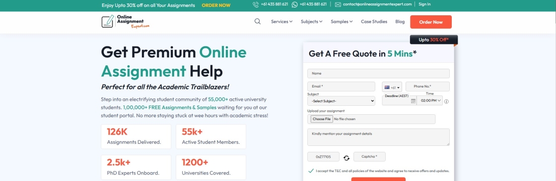 Online Assignment Expert Cover Image