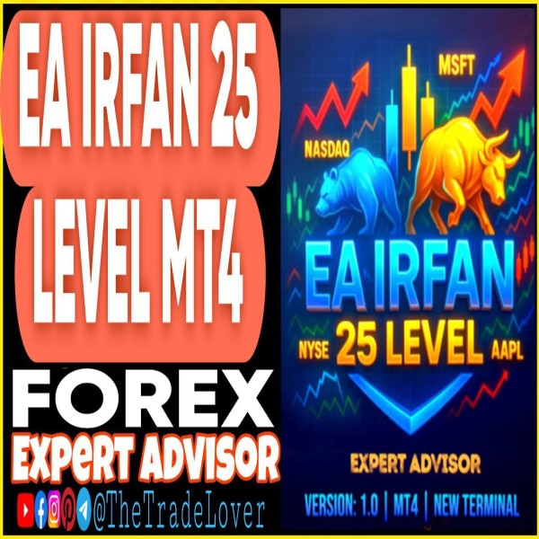 EA IRFAN 25 LEVEL v1.0 MT4 (Works on Build 1441+) | Forex Robot | MT4 Expert Advisor - The Trade Lovers