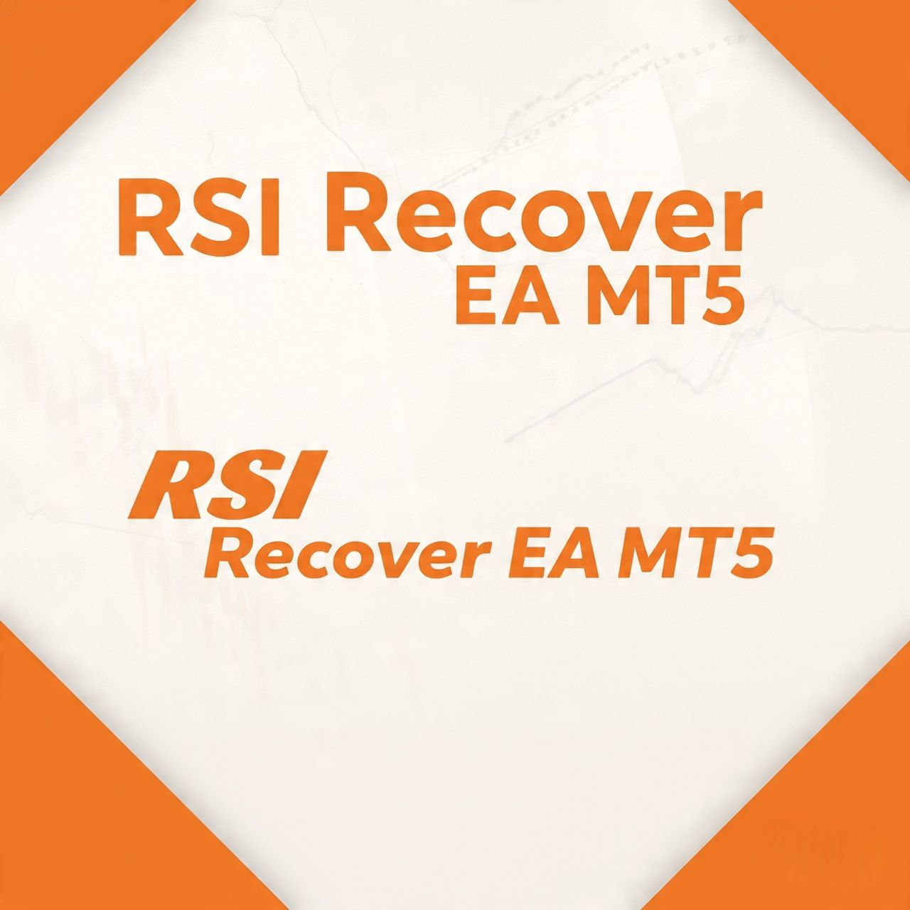 RSI Recover EA v1.0 MT5 + Presets - AtomFX Store