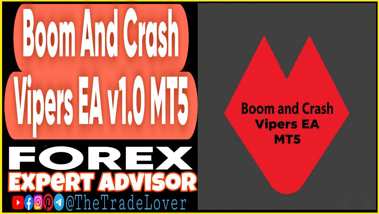 Boom and Crash Vipers EA v1.0 MT5 (Works on Build 5120 ) | Forex Robot | MT5 Expert Advisor - Payhip