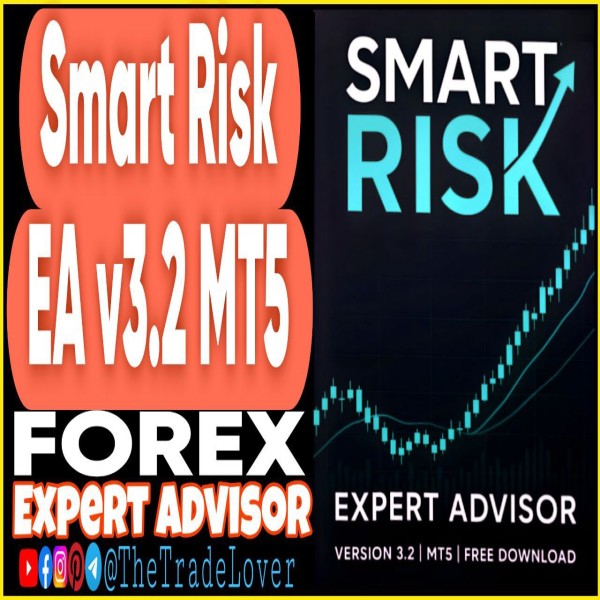 Smart Risk EA v3.2 MT5 (Works on Build 5120+) | Forex Robot | MT5 Expert Advisor - The Trade Lovers