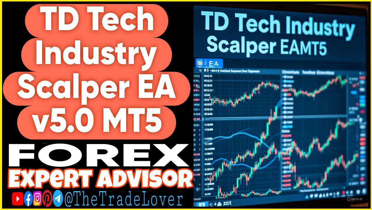 TD Tech Industry Scalper EA v5.0 MT5 (Works on Build 5120 ) | Forex Robot | MT5 Expert Advisor - Payhip
