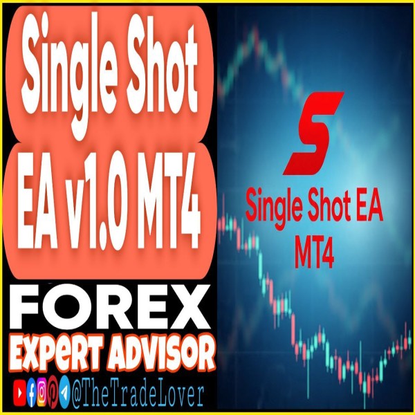 Single Shot EA v1.0 MT4 (Works on Build 1441+) | Forex Robot | MT4 Expert Advisor - The Trade Lovers