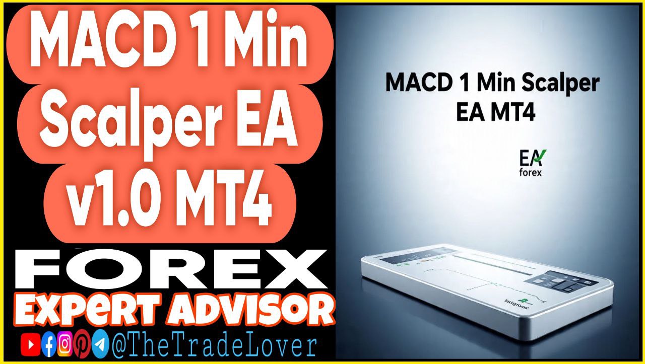MACD 1 Min Scalper EA v1.0 MT4 (Works on Build 1441 ) | Forex Robot | MT4 Expert Advisor - Payhip
