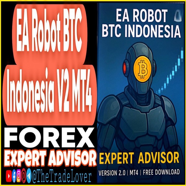 EA ROBOT BTC INDONESIA v2 MT4 (Works on Build 1441+) | Forex Robot | MT4 Expert Advisor - The Trade Lovers