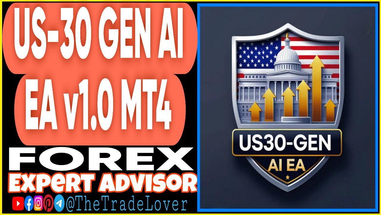 US30 GEN AI EA v1.0 MT4 (Works on Build 1441 ) | Forex Robot | MT4 Expert Advisor - Payhip
