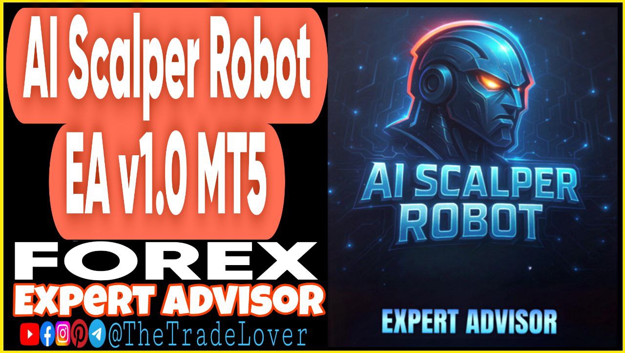 AI Scalper Robot EA v1.0 MT5 (Works on Build 5120 ) | Forex Robot | MT5 Expert Advisor - Payhip