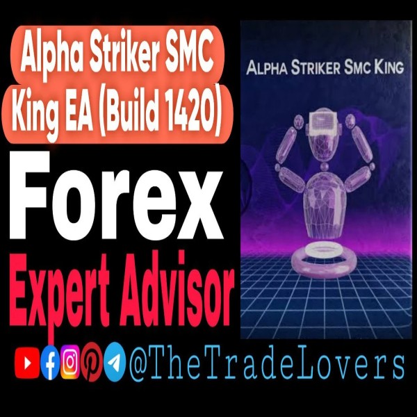 Alpha Striker SMC King EA MT4 with SetFiles (Build 1421+) | Forex Robot | MT4 Expert Advisor - The Trade Lovers