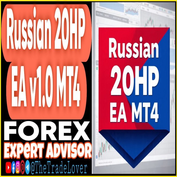 Russian 20HP EA v1.0 MT4 (Works on Build 1443+) | Forex Robot | MT4 Expert Advisor - The Trade Lovers