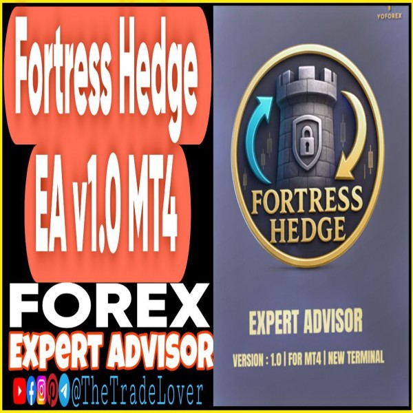 Fortress Hedge EA v1.0 MT4 (Works on Build 1441+) | Forex Robot | MT4 Expert Advisor - The Trade Lovers