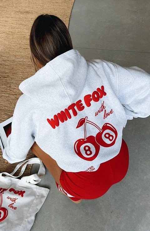 White Fox Cherry Hoodies || Latest Edition