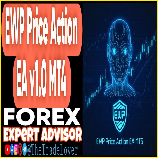 EWP Price Action EA v1.0 MT4 (Works on Build 1443+) | Forex Robot | MT4 Expert Advisor - The Trade Lovers