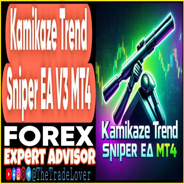 Kamikaze Trend Sniper v3 EA MT4 (Works on Build 1443+) | Forex Robot | MT4 Expert Advisor - The Trade Lovers