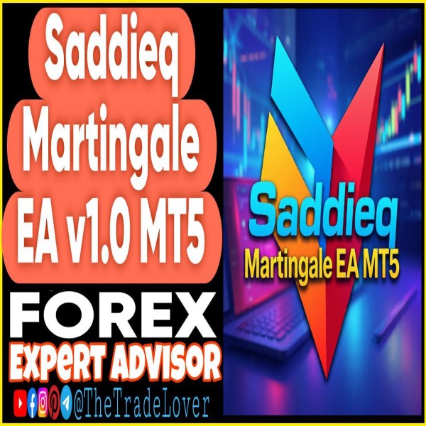 Saddieqs Martingale EA v1.0 MT5 (Works on Build 5370+) | Forex Robot | MT5 Expert Advisor - The Trade Lovers