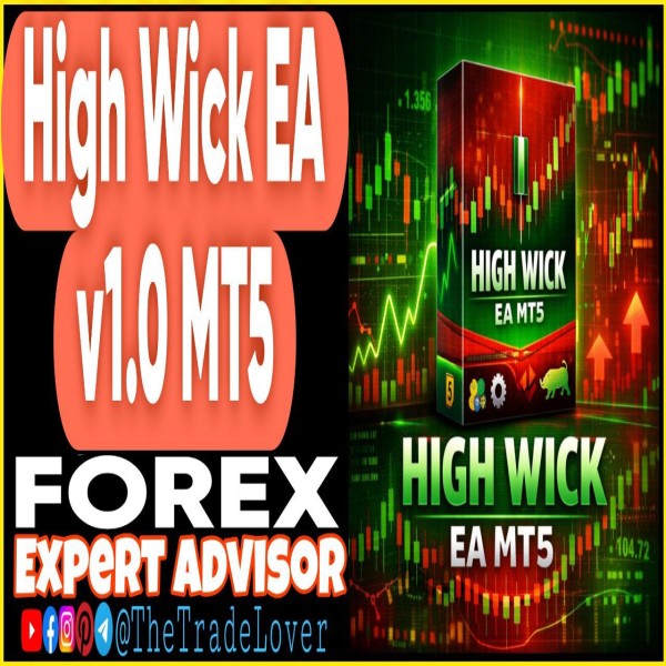 High Wick EA v1.0 MT5 (Works on Build 5370+) | Forex Robot | MT5 Expert Advisor - The Trade Lovers