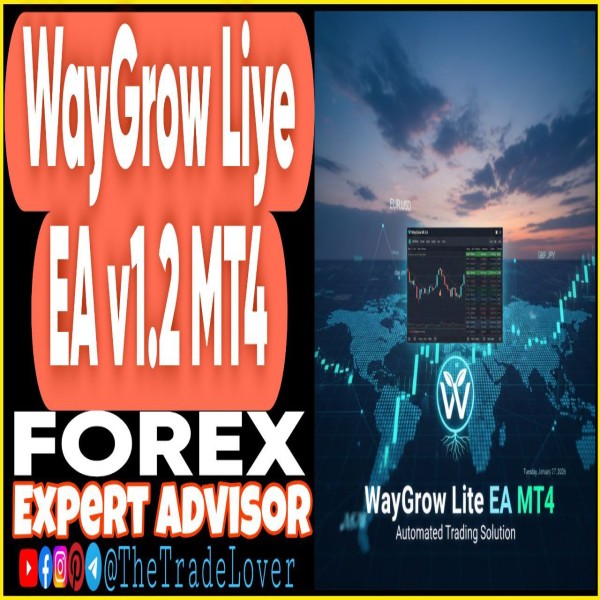 WayGrow Lite EA v1.2 MT4 (Works on Build 1444+) | Forex Robot | MT4 Expert Advisor - The Trade Lovers