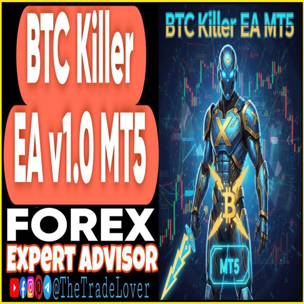 BTC Killer EA v1.0 MT5 + Presets (Works on Build 5370+) | Forex Robot | MT5 Expert Advisor - The Trade Lovers