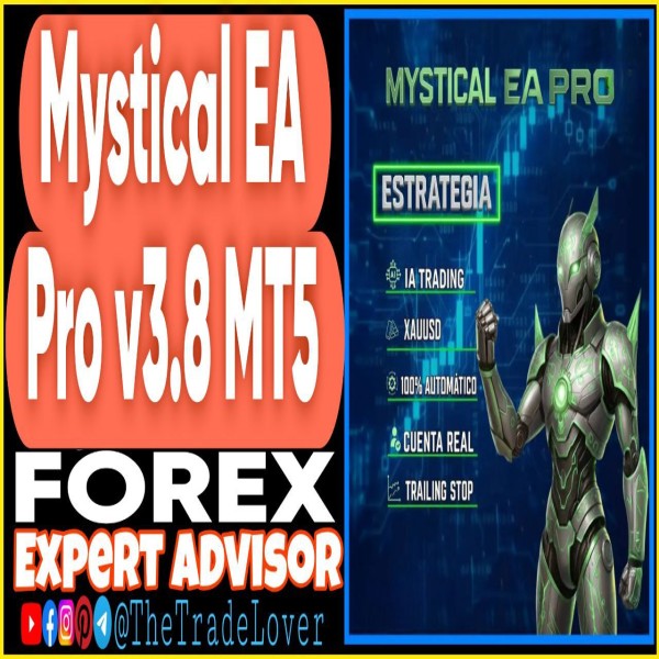 MYSTICAL EA Pro v3.8 MT5 + Presets (Works on Build 5370+) | Forex Robot | MT5 Expert Advisor - The Trade Lovers