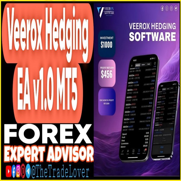 Veerox Hedging EA v1.0 MT5 (Works on Build 5370+) | Forex Robot | MT5 Expert Advisor - The Trade Lovers