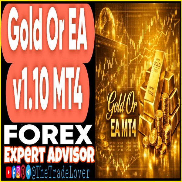 Gold or EA v1.10 MT4 (Works on Build 1444+) | Forex Robot | MT4 Expert Advisor - The Trade Lovers