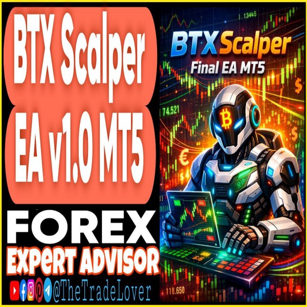 BTX Scalper Final EA v1.0 MT5 (Works on Build 5370+) | Forex Robot | MT5 Expert Advisor - The Trade Lovers