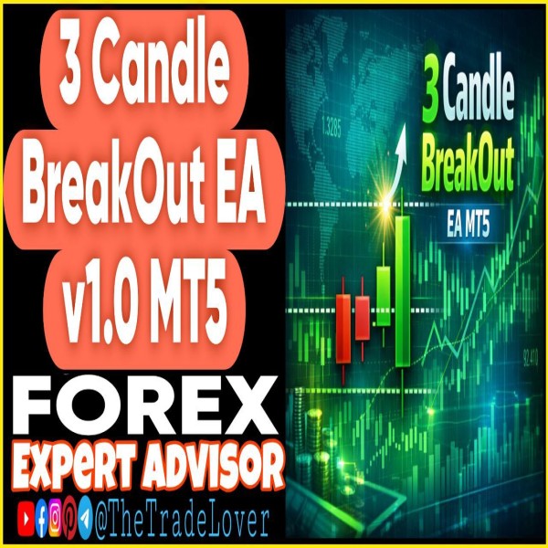 3 Candle Breakout EA v1.0 MT5 (Works on Build 5370+) | Forex Robot | MT5 Expert Advisor - The Trade Lovers