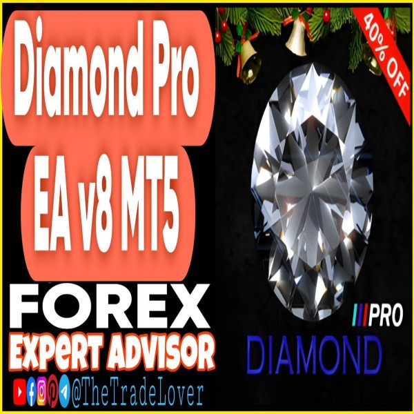 Diamond PRO EA v8 MT5 + Presets (Works on Build 5370+) | Forex Robot | MT5 Expert Advisor - The Trade Lovers