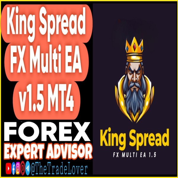 King Spread FX Multi EA v1.5 MQ4 Source Code (Works on Build 1455+) | Forex Robot | MT4 Expert Advisor - The Trade Lovers