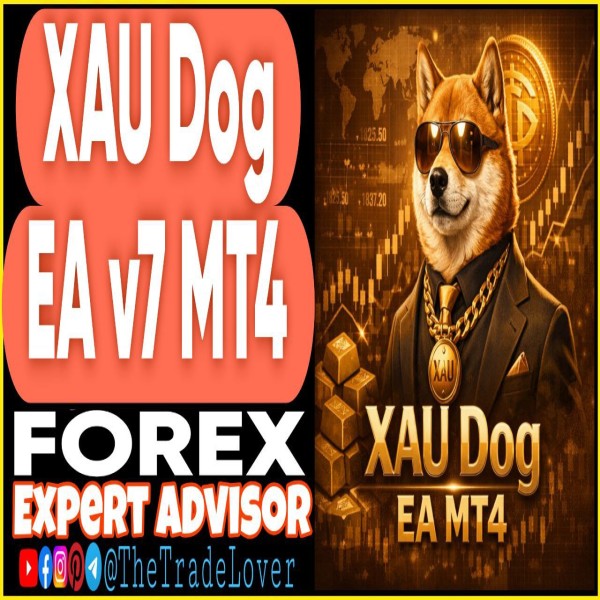 XAU Dog EA v7 MT4 (Works on Build 1455+) | Forex Robot | MT4 Expert Advisor - The Trade Lovers