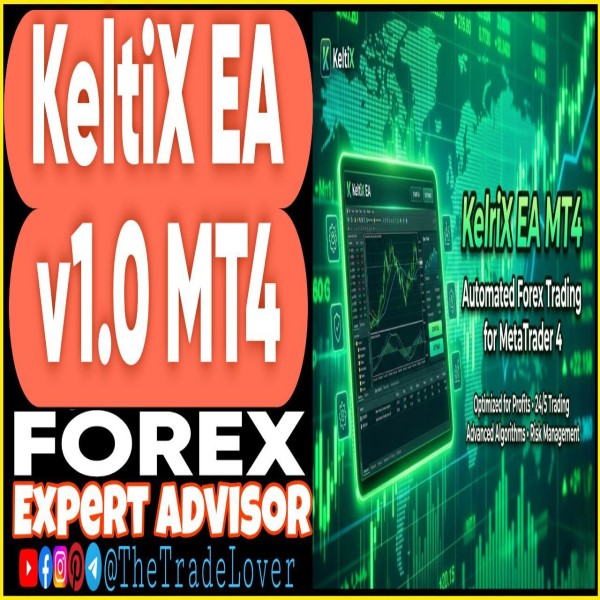 KeltiX EA v1.0 MT4 (Works on Build 1455+) | Forex Robot | MT4 Expert Advisor - The Trade Lovers