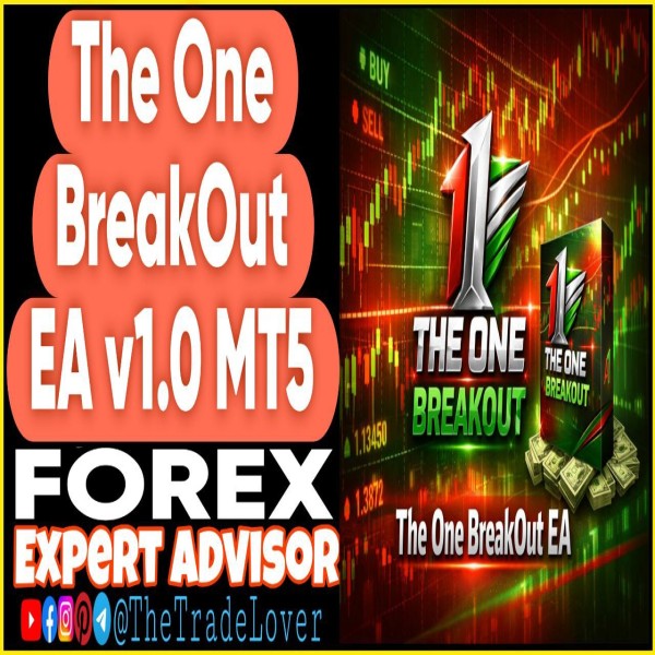 The One Breakout EA v1.0 MT5 + Presets (Works on Build 5660+) | Forex Robot | MT5 Expert Advisor - The Trade Lovers