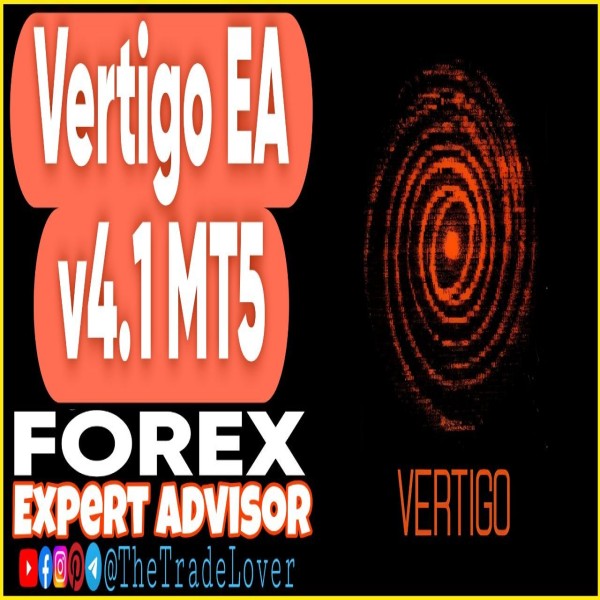 Vertigo EA v4.1 MT5 (Works on Build 5800) | Forex Robot | MT5 Expert Advisor - The Trade Lovers