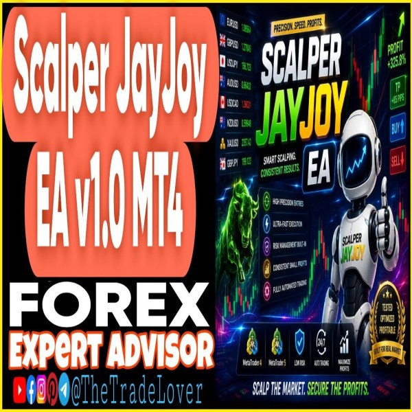 Scalper JayJoy EA v1.0 MT4 (Works on Build 1471) | Forex Robot | MT4 Expert Advisor - The Trade Lovers